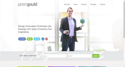 Desktop Screenshot of peter-gould.com